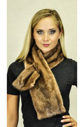 Mink fur scarf